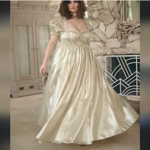 Selkie Champagne Seashell Gown
